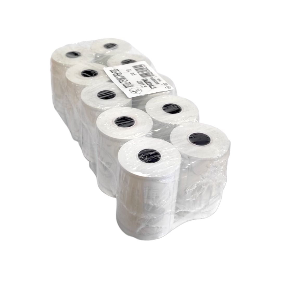 Rotolini Pos 50 ROTOLI TERMICI MM 57x35 METRI CARTA DI ALTA QUALITA' - REGISTRATORI DI CASSA Carta Pos - Foto 10