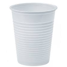 1000 - 2000 - 3000 bicchieri 200cc bianchi in plastica | Bicchiere per acqua | Ingrosso | R.F. Distribuzione
