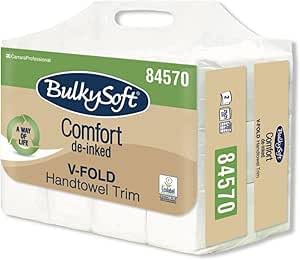 ASCIUGAMANI DI CARTA PIEGATI A V PER DISPENSER, C E Z, MONOUSO 12 CONF. 250 PZ (Totale 3.000 pz) – Originale Cura Farma