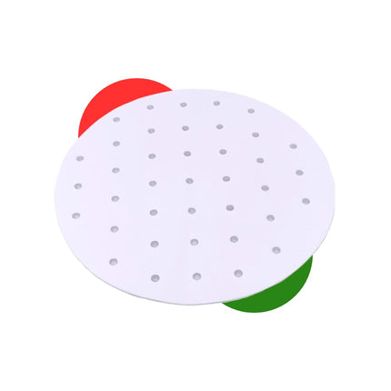 Carta Forno per Friggitrice ad Aria Tonda 100 Pezzi 22 cm Per Friggitrice ad aria 5/7/9 Litri - Biodegradabile Impermeabile Resistente all'olio