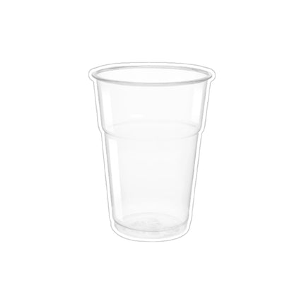 Bio 100/500/1000 Bicchieri monouso 400ml tacca 0,3 Biodegradabili e Compostabili in PLA usa e getta Plastic free | After Plastic (100)