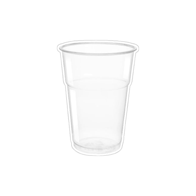 Bio 100/500/1000 Bicchieri monouso 400ml tacca 0,3 Biodegradabili e Compostabili in PLA usa e getta Plastic free | After Plastic (100)
