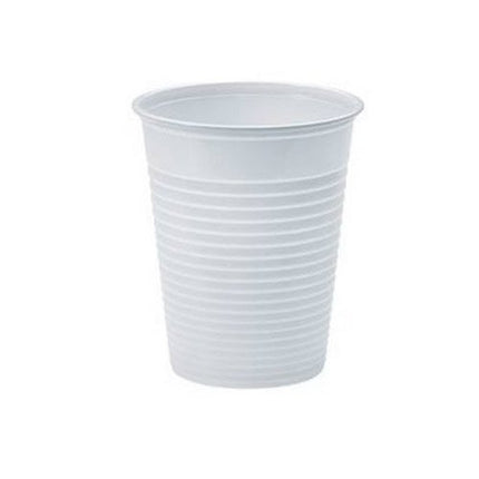 Bicchieri in Plastica Bianchi Monouso Confezione 1000 pz