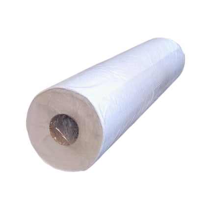 Rotolo Lettino Medico Carta Doppio velo Imbustato Singolarmente - 3 Rotoli - Offerta Lenzuolino estetica in Pura Cellulosa Made in Italy per estetista massaggio terapie