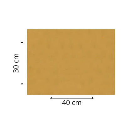 Tovagliette Carta Paglia 30x40 Usa e Getta - 500 Fogli Monouso Neutri per Casa Cucina Ristoranti per Fritti e Sottopiatti