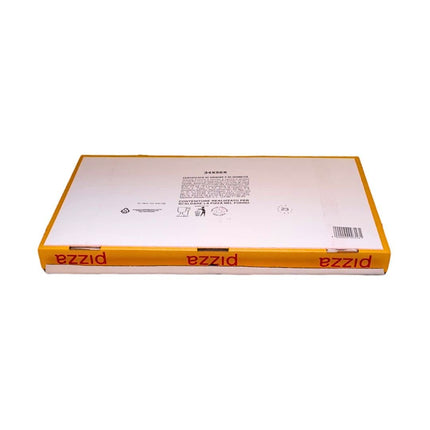 RFD Scatole per pizza box in cartone 50 pz da 34x56 H 4,5 cm per asporto di pizza cibi caldi e freddi