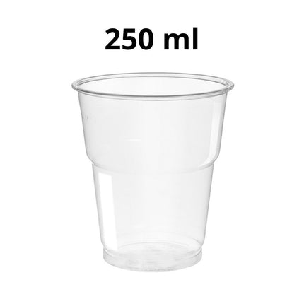 RFD Bicchieri Cocktail Trasparenti 250 ml Resistenti per Gin Tonic Birra Bar Ristoranti - 1000 Pezzi