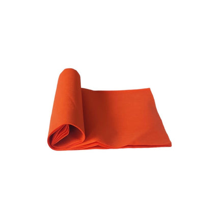 RFD Tovaglie TNT Arancione 100x100 cm - 50 Tovaglie - Per Ristoranti, Pub, Pizzeria e Casa - Tessuto Non Tessuto
