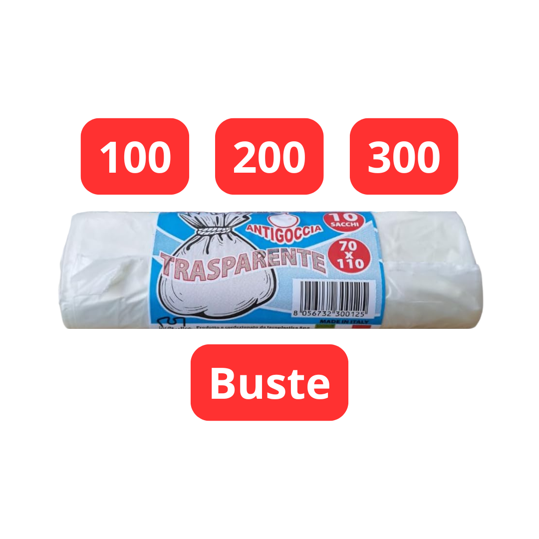 Sacchi Spazzatura 110 Litri Per La Raccolta Differenziata E Indifferen - Foto 8