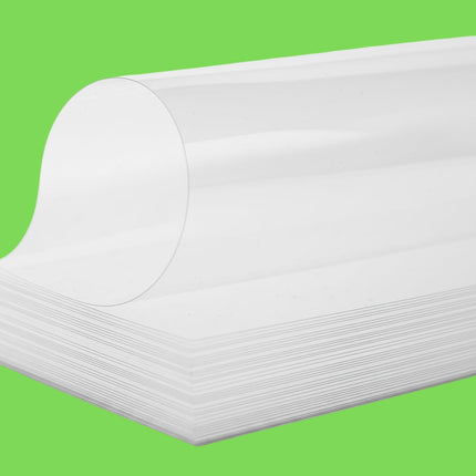 RFD | Fogli Cellophane Trasparenti Professionali, 25 pz | Carta Trasparente per Cesti Regalo, Fiori e Confezioni Alimentari | fogli Cellofan Extra-Large 100x130 cm, Spessore Premium