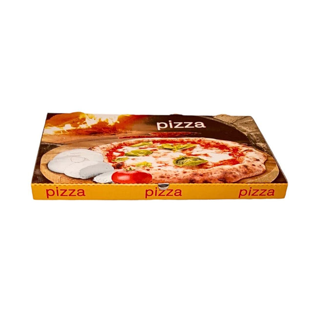 RFD Scatole per pizza box in cartone 50 pz da 34x56 H 4,5 cm per asporto di pizza cibi caldi e freddi