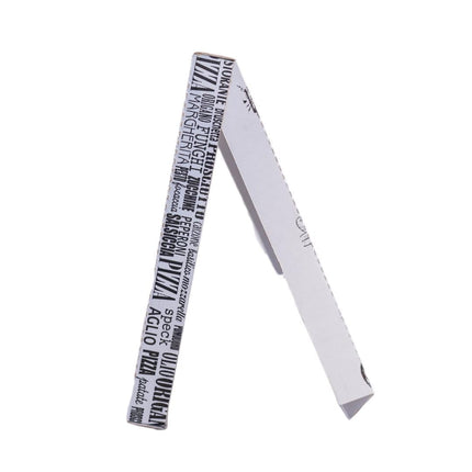RFD Scatole per pizza box in cartone 400 pz da 33x33 H 3,5 cm per asporto di pizza cibi caldi e freddi