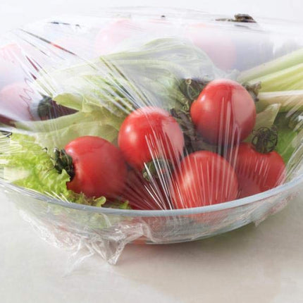 Pellicola trasparente per alimenti Clean Planet, ideale per la conservazione di alimenti, frutta, verdura, pelleria, pesce, salumi, carne. Rotolo extra grande 30 cm x 300 m