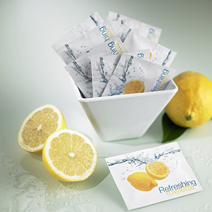 Salviette Detergenti al Limone 100 Pezzi - Freschezza e Igiene a Portata di Mano - Perfette per Ristoranti