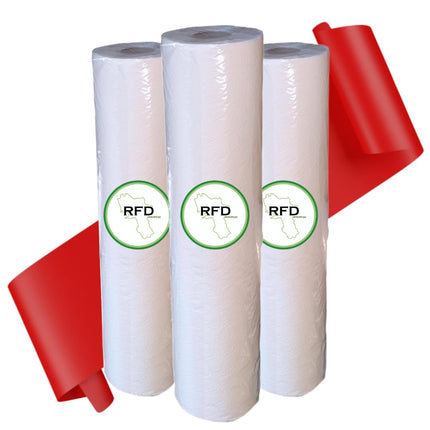 Rotoli Lettino Medico Carta Doppio velo Imbustato Singolarmente - Offerta Lenzuolino rotolo estetica in Pura Cellulosa Made in Italy per estetisti massaggio terapie