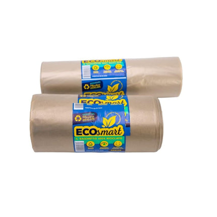 Sacchi Spazzatura Ambra 110L - Confezione da 50 buste- Ultra Resistenti 70x110cm, per Uso Industriale