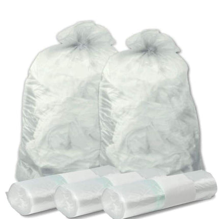 SACCHI SPAZZATURA TRASPARENTI IN PLASTICA PE-LD Cm 70x110 (110 litri) - SCATOLA DA 100 SACCHETTI