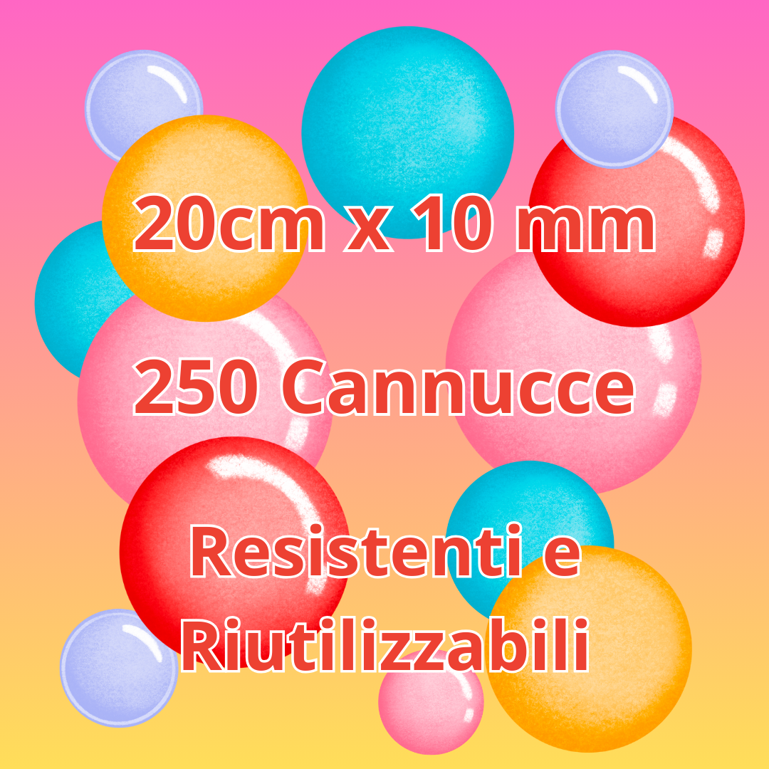 100 cannucce riutilizzabili in plastica, cannucce ispessite, cannucce in plastica con spazzola per paglia per frullati, succhi di frutta, bevande calde, cocktail (23cm x 7mm 100 cannucce riutilizzabili in plastica, cannucce ispessite, cannucce in plastica con spazzola per paglia per frullati, succhi di frutta, bevande calde, cocktail (23cm x 7mm