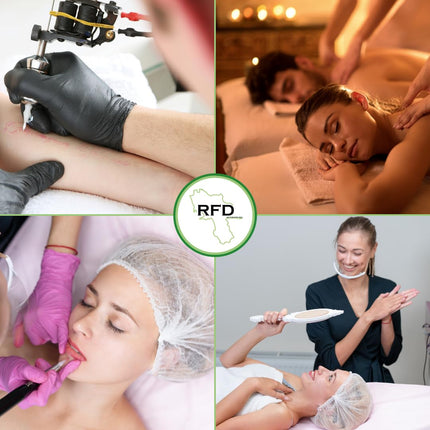 Rotoli Carta Lettino massaggio Lenzuolino Medico Doppio velo Imbustato Singolarmente - 6 Rotoli - Offerta estetica in Pura Cellulosa Made in Italy per estetisti massaggio terapie