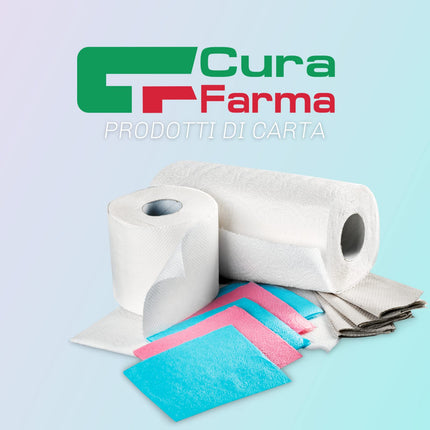 ESSENTIALS Asciugamani ripiegati a C o a V - 2 veli - bianco - 12 cf da 250 pz Totale 3000 pz ecolabel