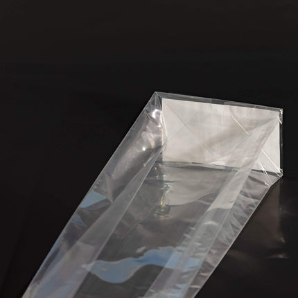 BUSTE NEUTRE FONDO QUADRO CARTA CM 8+5X28 MATERIALE PER ALIMENTI