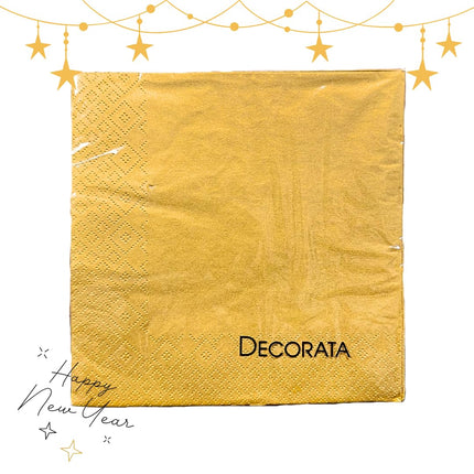Tovaglioli Capodanno di Carta Decorazioni Capodanno Colorati 120 Pezzi 6 Confezioni 33x33 cm fantasia Feste di Natale per la tua tavola, ideali per feste ed eventi