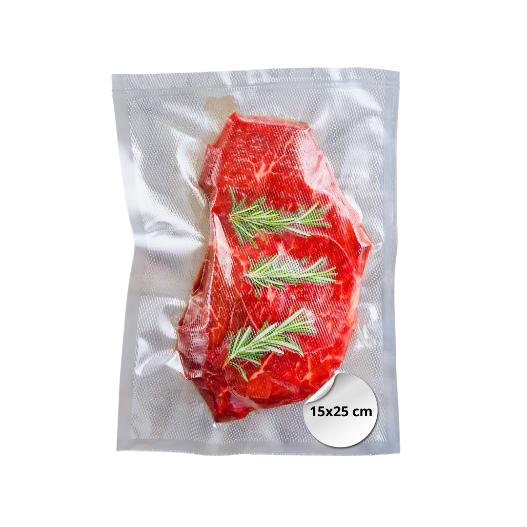 Sacchetti sottovuoto alimenti 100 pezzi- Tutte le misure