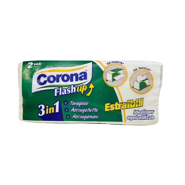 Asciugamani di carta Doppio velo 21x21 - Offerta 1280 Strappi - 3 in 1 Tovaglioli Asciugatutto Asciugamani Estraibili