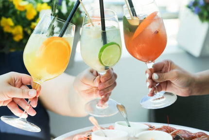 Cannucce lunghe 21 cm da cocktail monouso in plastica rigida Grandi economiche cannuccia 