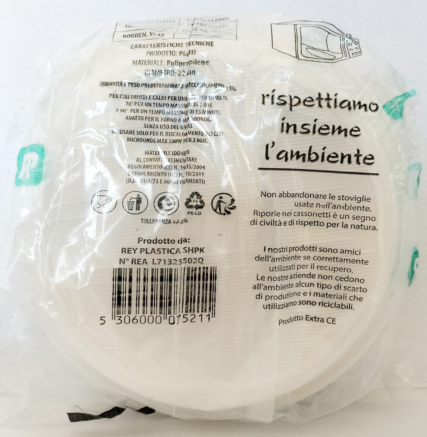 100 piatti monouso plastica rigida usa e getta economici Ingrosso €20,99 –  R.F. distribuzione
