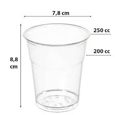 bicchieri kristal in plastica da cocktail/birra effetto cristal 250cc 300cc  390cc RIGIDI
