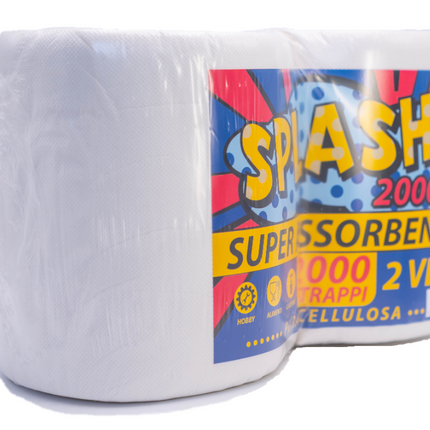 OFFERTA PALLET A SPEDIZIONE GRATUITA! 45 o 90 coppie rotoloni Maxi splash 2000 90 o 180 Rotoloni Asciugatutto