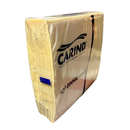 Tovaglioli di Carta Pura Cellulosa Rettangolari Colore Giallo , 38x38 , Doppio Velo - Resistenti , Morbidi MAXI SCORTA 200 Pezzi