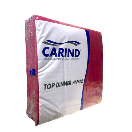 Tovaglioli di Carta Pura Cellulosa Rettangolari Colore Rosso, 38x38 , Doppio Velo - Resistenti , Morbidi MAXI SCORTA 200 Pezzi