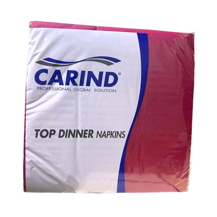 Tovaglioli di Carta Pura Cellulosa Rettangolari Colore Rosso, 38x38 , Doppio Velo - Resistenti , Morbidi MAXI SCORTA 200 Pezzi